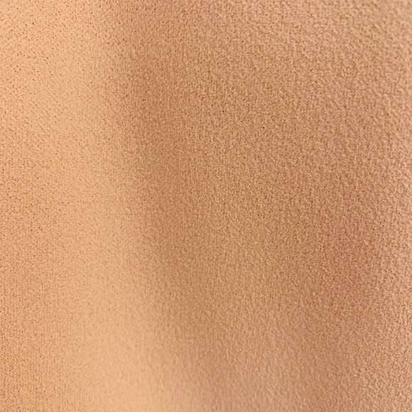 Calvin Klein Blush Pink Crepe Sheath Dress Size 10 Bell Sleeve Full Zipper Back - Picture 8 of 15